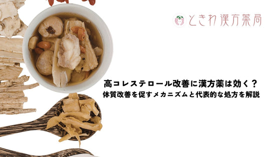 高コレステロール改善に漢方薬は効く？体質改善を促すメカニズムと代表的な処方を解説